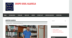 Desktop Screenshot of gruposisol.com